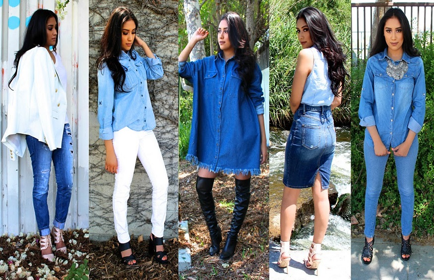 Ways to Style a Denim Dress