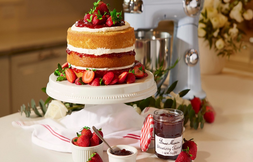 Wedding Strawberry Cake